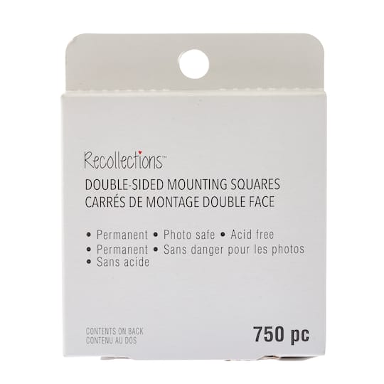 12 Packs: 750 ct. (9000 total) Double-Sided Mounting Squares by Recollections™